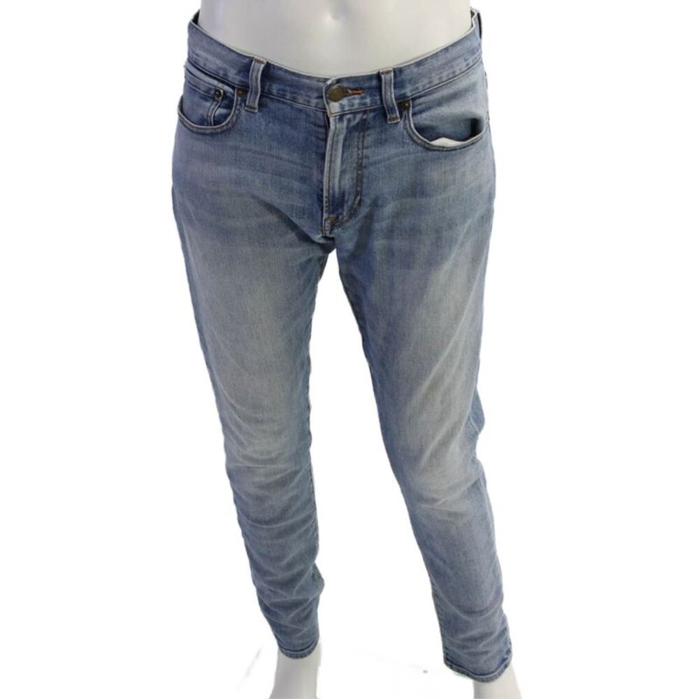 Club Monaco Men Light Blue Skinny Tapered Jeans Size 31